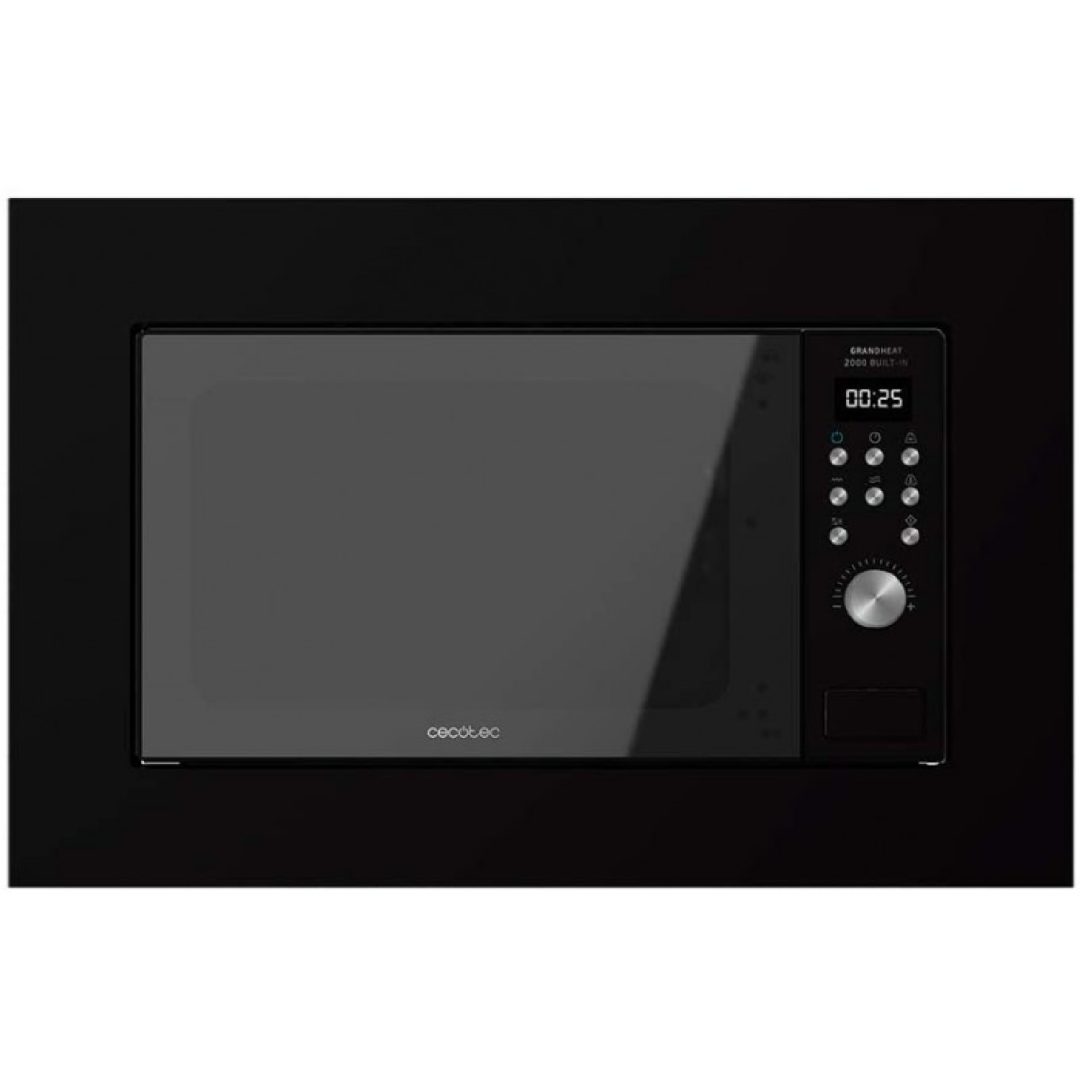 Inbouw magnetron Grandheat 2000 Built-In Black
