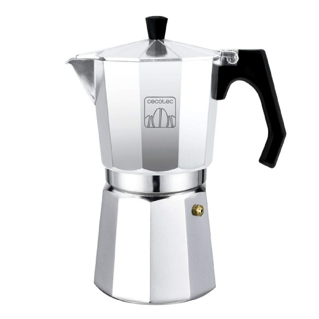 Aluminium italiaans koffiezetapparaat Cumbia Mokclassic 900 Shiny