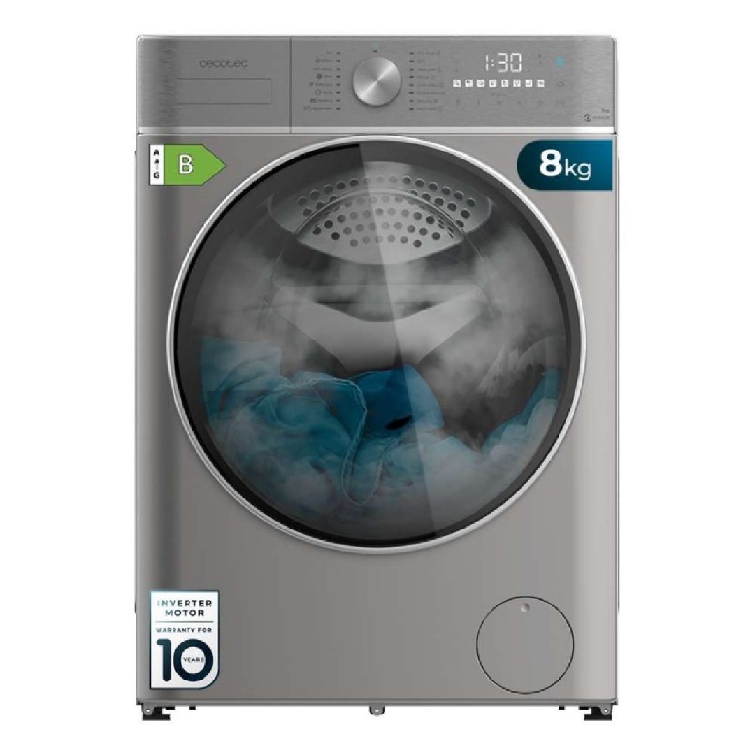 Was- droogmachine Bolero Wash&Dry 8580 Inverter Steel B