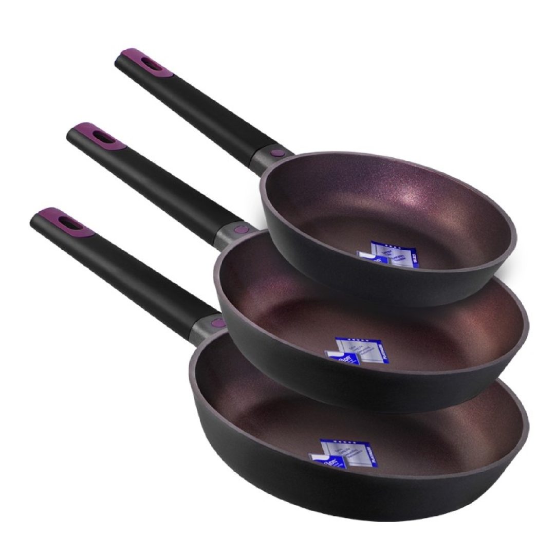 Pannenset Polka Experience 20-24-28 Bucket Set Titan
