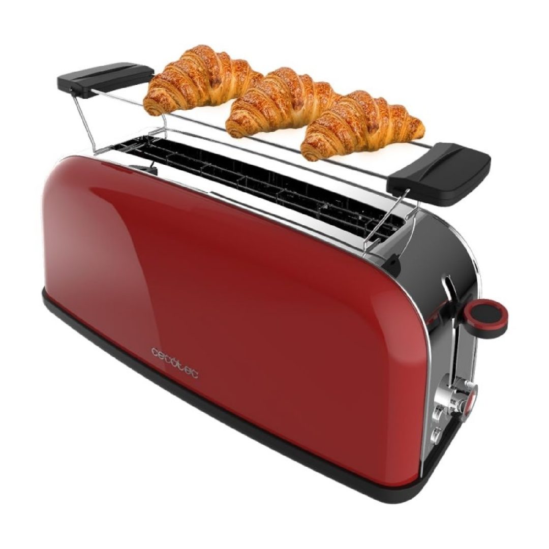 Broodrooster Toastin' time 850 Red Long