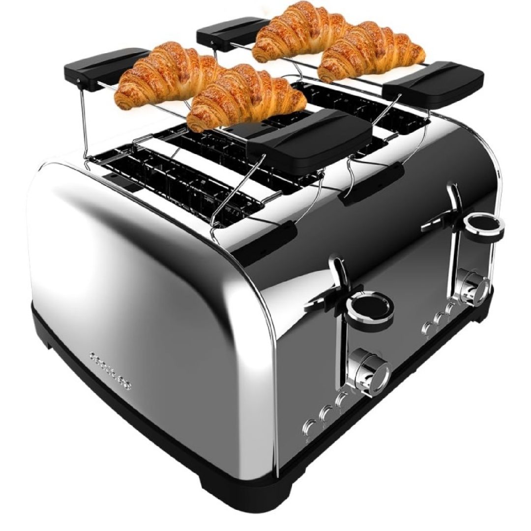Broodrooster Toastin' time 1500 Double Inox